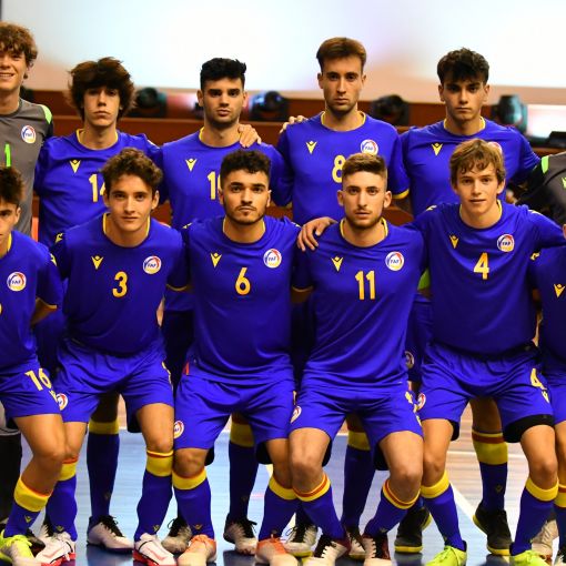 Andorra tanca un Pre Europeu sub19 de FutSal per la història