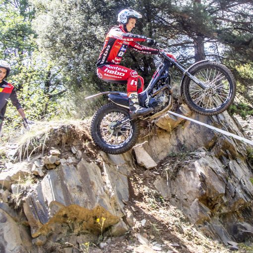 Lestang escalfa motors pel Trial de els Nacions i guanya a Bixessarri