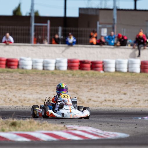 Tony Cachafeiro debuta al madrileny de kàrting