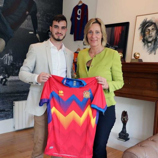 Acord de col·laboració entre la FAF i el Johan Cruyff Institute