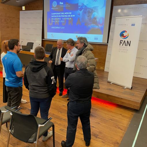 La FAN presenta l'equip que competirà al Mundial de Piscina Curta de Melbourne
