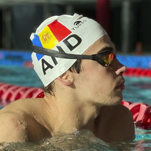 Kevin Teixeira, campió de Catalunya en 800 metres lliures amb un nou rècord d’Andorra
