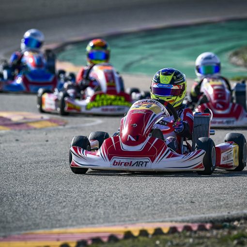 Cachafeiro, primer líder general al campionat regional català de kàrting