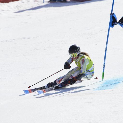 Íria Medina fa podi als espanyols d'eslalom