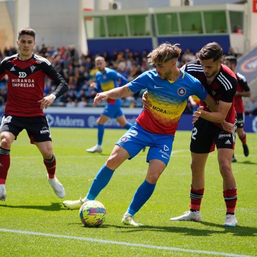Un penal descavalca l'FC Andorra de la lluita pel play-off