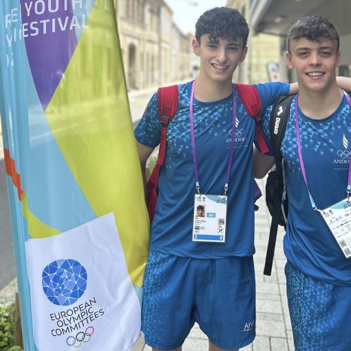 Nou rècord per Biel Cuen en els 400 metres lliures