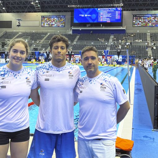 Lomero frega el rècord d'Andorra de 100 papallona a Fukuoka