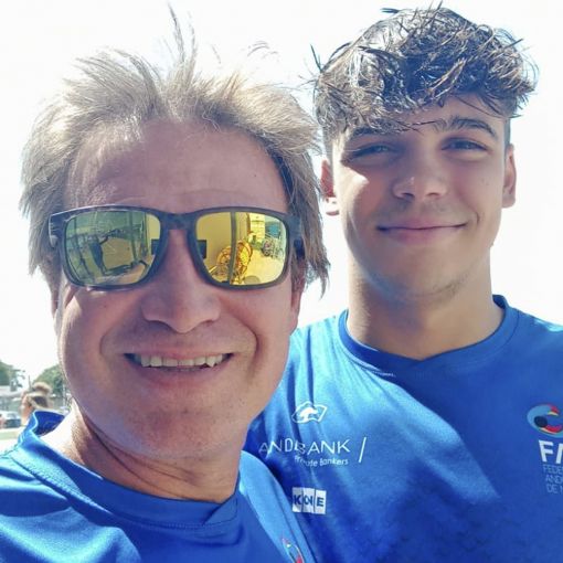 Novè lloc per a Kevin Teixeira en els 200 metres estils del 44è Campionat d’Espanya júnior de Màlaga