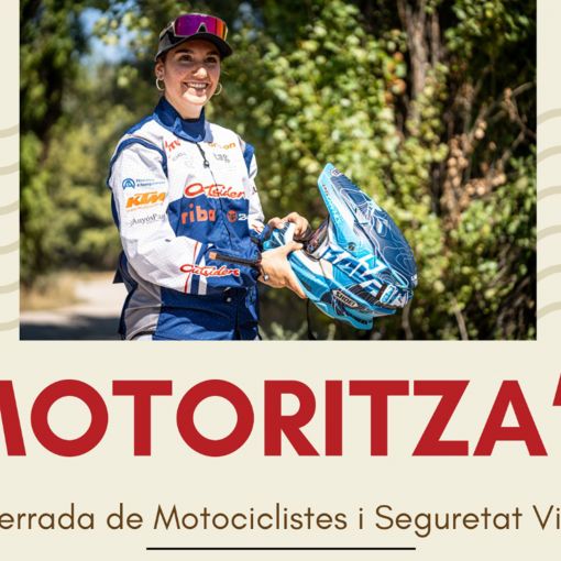 Creu Roja i Margot Llobera uneixen forces en una jornada de motociclisme per als més menuts de la casa