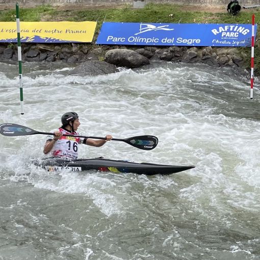 Mònica Dòria no pot passar a la final en K1