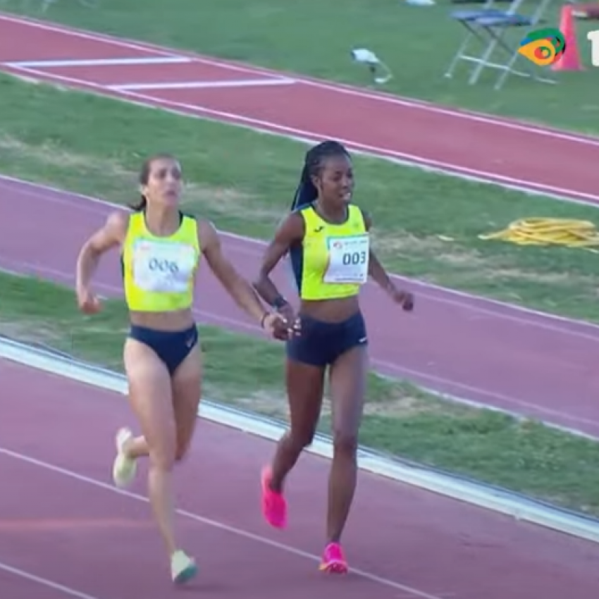 Carabaña i Moya lideren una tarda gloriosa per a l'atletisme
