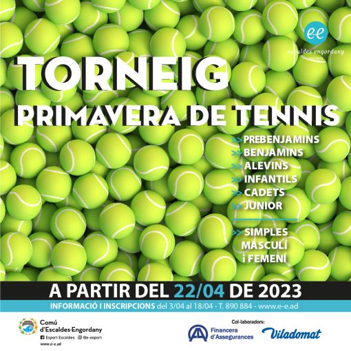 Torneig de tenis a Escaldes-Engordany per fomentar la pràctica d'aquest esport