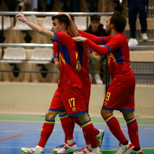 La selecció de futsal jugarà un doble amistós contra Moldàvia