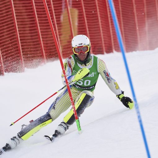 Salvador Cornella, a totes les curses d'esquí alpí dels Jocs Olímpics de la Joventut